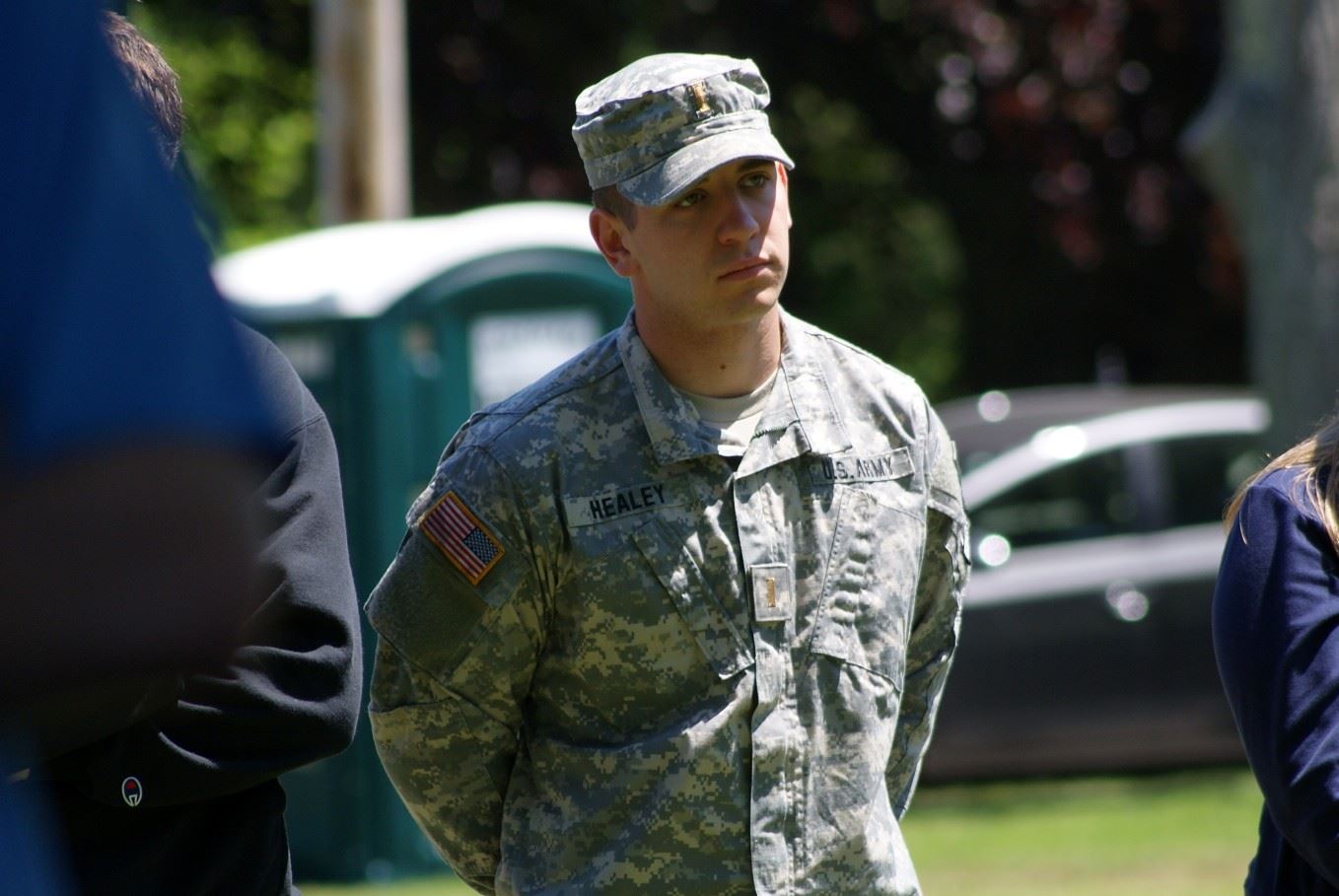 2LT Dominick Healey, son of Selectmen Paul Healey